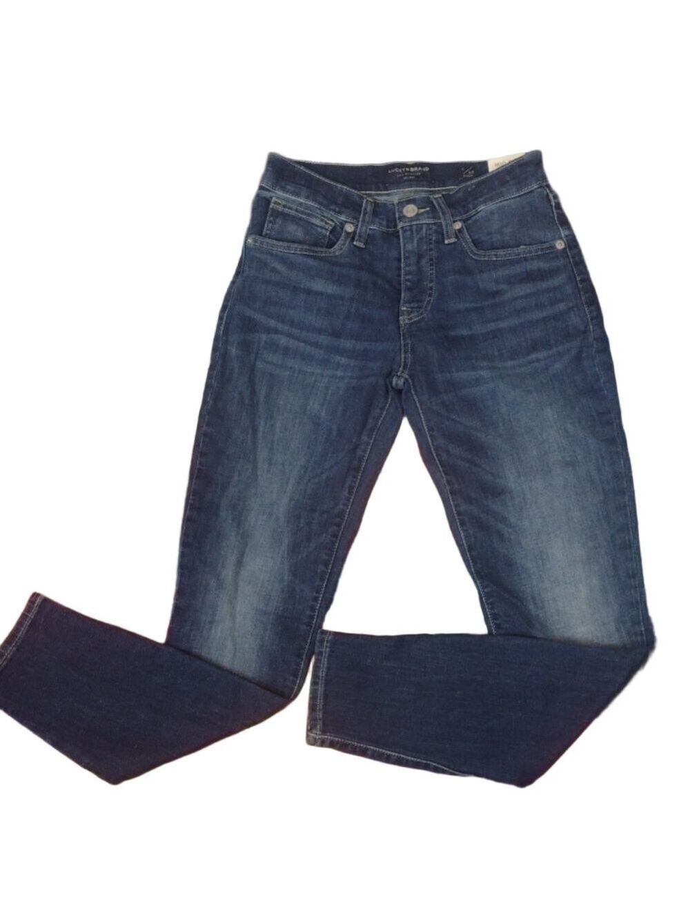 Lucky brand mid rise skinny size 0/25